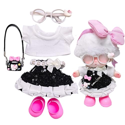 For Labubu Dimoo �� �Z�b�g �ʂ�����ݗp ���u�u �f�B���[�Ή� 15/17cm�l�`�̕� �ǉԈ��� �����ւ� T�V���c �����s�[�X �V�����_�[�o�b�O ���K�l �C ���킢�� �G���K���g �~�X�E�f�C�W�[ �R�X�`���[�� ������ �l�`�x�r�[�� �Ȑl