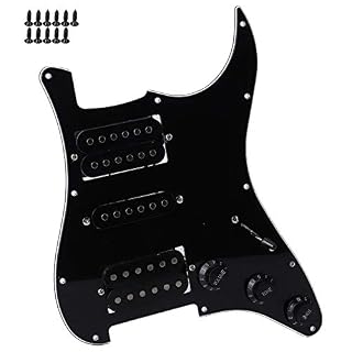Pickguard Humbucker utile pour guitariste(black) - Les Beatles, Paul McCartney, John Lennon, RIngo Starr, George Harrison Pickguard Humbucker utile pour guitariste(black) – Image 3