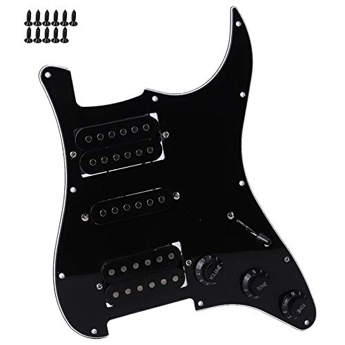 Pickguard Humbucker utile pour guitariste(black) - Les Beatles, Paul McCartney, John Lennon, RIngo Starr, George Harrison Pickguard Humbucker utile pour guitariste(black) – Image 4