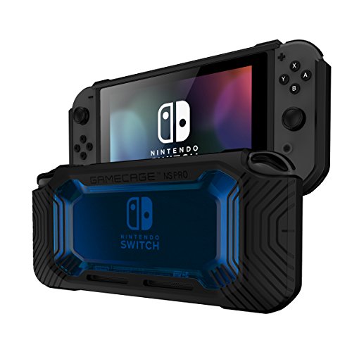 Nintendo Switch Protection Case Heavy Duty Cover (2 Card Storage) Easy Snap-on Ergonomic