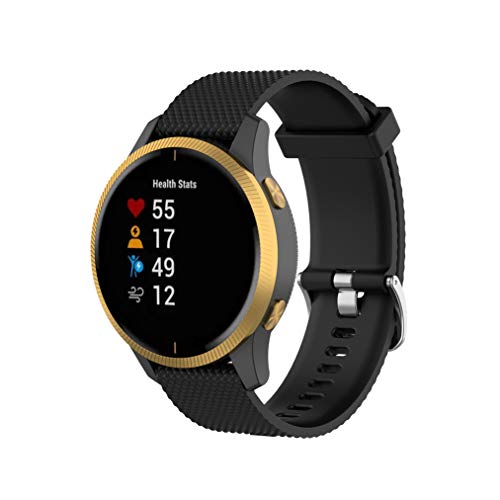 Comtax K Garmin venu/ vivomove3/ Garminmove3/ forerunner645/ forerunner245 oh VR[  xg 20MM (L, ubN)