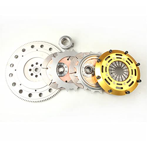 AdlerSpeed Racing Clutch Twin Disc Kit Compatible with Honda Accord Prelude H22 H23 F22 F23
