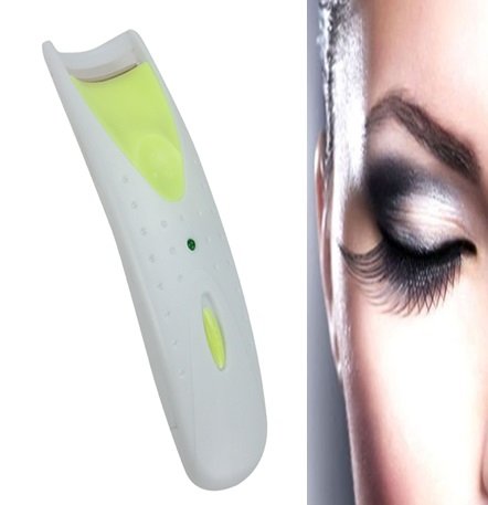 Yoyoflyer Women Cosmetics Makeup Long Lasting Automatic Electric Heated Eyelash Curler for Daily Live Party