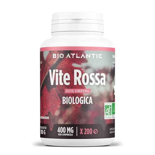 Vite Rossa Bio 400 mg - Vitis Vinifera - 200...