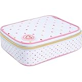 Tilibra - Estojo Box Académie Coração Metalizado Azul