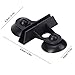 TOPINCN 40PCS PVC Aquarium Fish Suction Cup Separating Board Divider Support Clip Insulation Clip(Black)