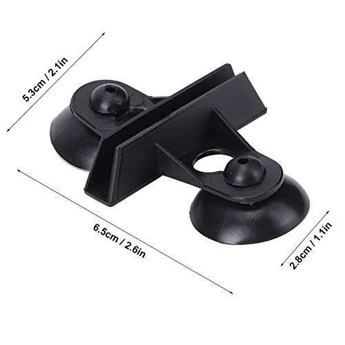 Image of Fish Tank Divider Holder with Suction Cups, Aquarium Separation Board Clips for Isolation Plate, Adjustable PVC Divider Clips for Breeding, Fighting Prevention, 2 Colors Optional