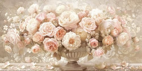 Peinture pour murale décoration fleurs - Brisez la routine avec le diamond painting 5D