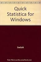 Quick Statistica for Windows 1884233120 Book Cover