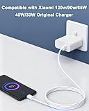 120W USB C Charger Cable 2m, 6A Turbo Hyper Charging Type C Fast Charging Cable for Xiaomi Fast Charge, Samsung Galaxy S25 S24 Ultra, Google Pixel and iPhone 15 Series, Durable Long Charging - Image 4