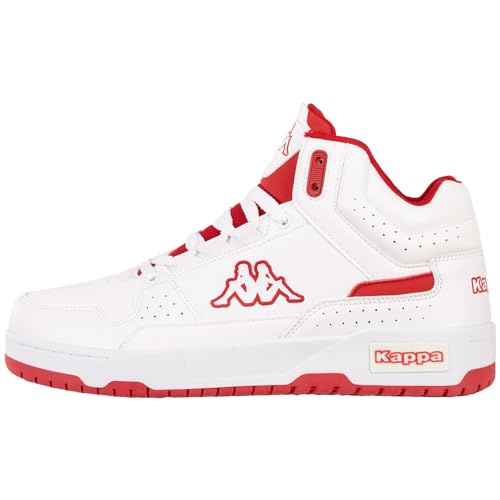 Kappa Mixte Code Style: 243316 Jonscha Basket , Blanc Rouge,45 EU