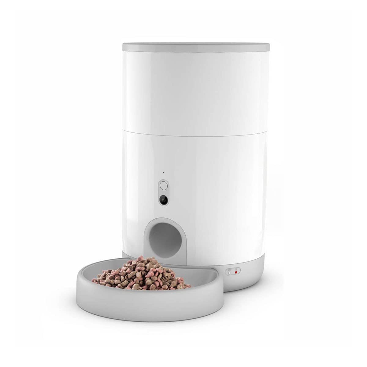 Nutri Vision - Mini HD - Distribuidor automático con App/WiFi, croquetas de Perro y Gato con cámara HD dispensador de Cuenco para Comer