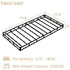 Amazon.com: Maenizi Box Spring Twin 4 Inch Low Profile, Heavy Duty ...