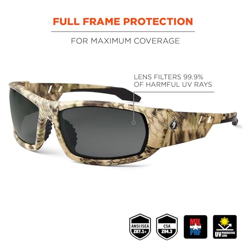 Image of Ergodyne Skullerz ODIN Safety Glasses Sunglasses, Impact Resistant Z87.1+