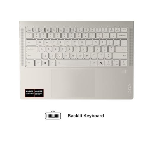 Image of Lenovo Yoga 7 2-in-1 Laptop 14 inch WUXGA OLED Touch (100% DCI-P3, 400nits) AMD Ryzen AI 5 430 (Up to 50 Tops) 16GB DDR5 2TB SSD Backlit for for Creator Designer Business Professional Win11 ICP Hub