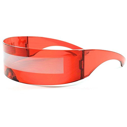 Anime Cosplay Robot Party Costume Futuristic Novelty Lens Sun Glasses