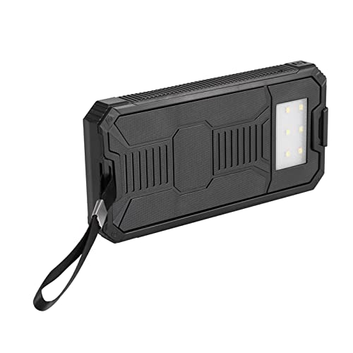 Portable 20000MAH R Snel Opladen Dual USB Power Bank voor Buitenad (BLACK) - Afbeelding 5