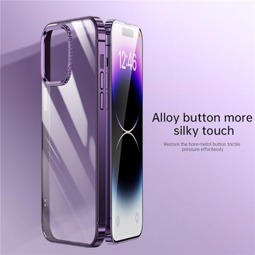 Coque en métal iPhone 15 Plus cadre acier inoxydable léger et robuste - 4