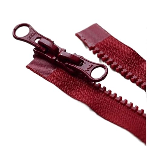 Fermeture éclair double sens bicolore ou unie pour customiser vos vestes