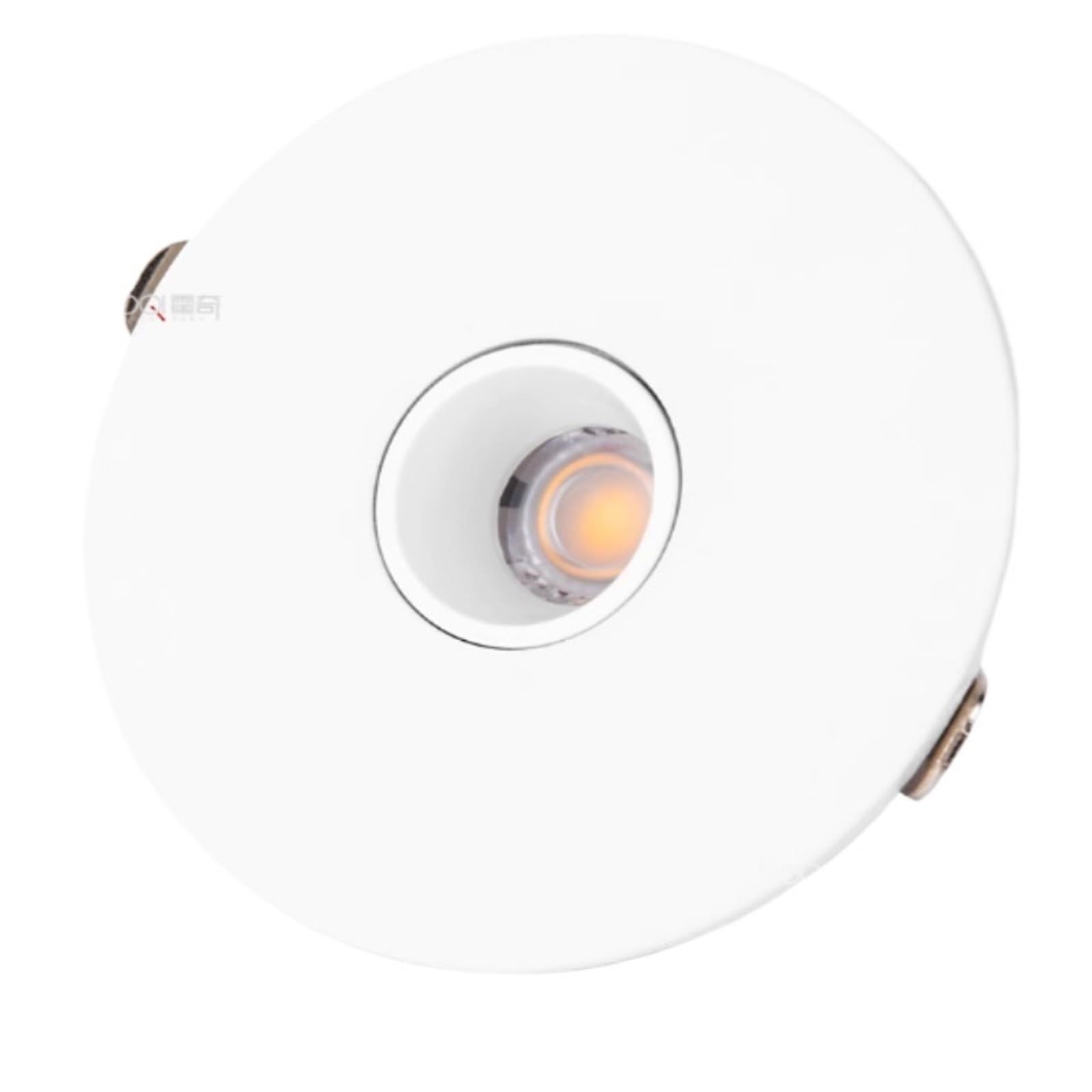 Luminaria downlight ultrafina de 5W y 6000K para empotrar en falsos techos