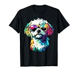 bichon maltais nain a vendre belgique Bichon maltais avec lunettes de soleil. Cette tenue de chien adorable est destinée à tous les amoureux des chiens, aux maîtresses et aux maîtres de bichons maltais. Cadeau amusant pour chien pour la maman du chien, le papa du chien et tous les amoureux.