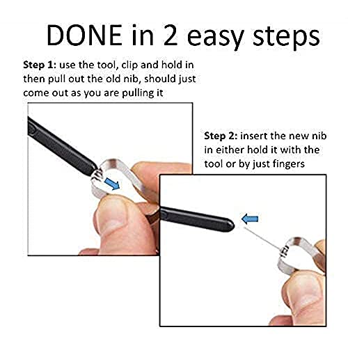 Iiseon Premio Set di Punte di Ricambio per Pennino...