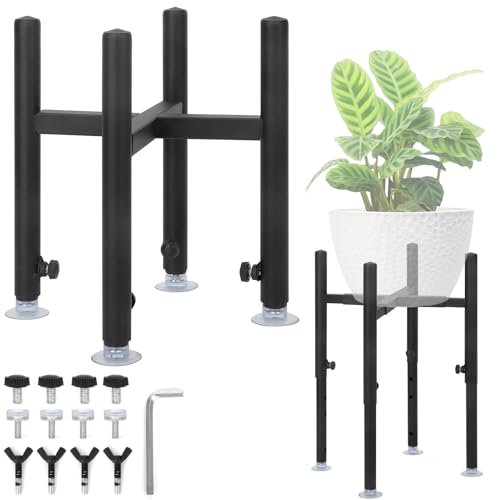 Wuciray Soporte Macetas Ajustable Soporte Para Plantas Interior Black Metal Maceta Con Pie Soporte Macetas Exterior Maceteros Altos Interior Maceteros Decorativos Adecuado Para Macetas De 15-25 Cm Wuciray Soporte Macetas Ajustable Soporte Para Plantas Interior Black Metal Maceta Con Pie Soporte Macetas Exterior Maceteros Altos Interior Maceteros Decorativos Adecuado Para Macetas De 15-25 Cm