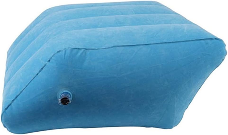 Inflatable Leg Pillow Comfortable Portable Knee Rest Cushions for Home Office Support Relief Back Hips Wedge