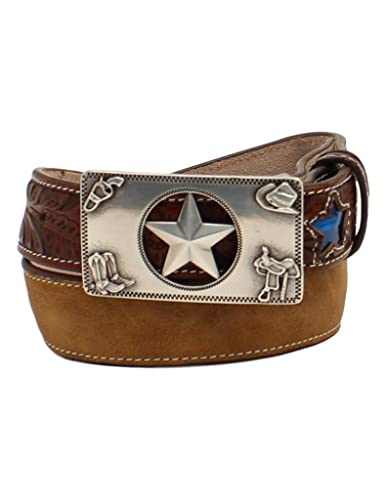 M & F Western Boys' And 3D Stars Belt - D120001502 22
