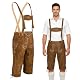 Lederhose Spirit of Bavaria für Herren mit Träger – Kniebund