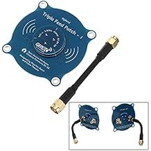 Triple Feed High Gain Pagoda Patch Antenna 5.8G 9.4dBi Directional Long Range LHCP RHCP Antenna for RC FPV Racing Skyzone 02s 03 FPV Goggle Eachine EV800D EV200D FatShark HDO HD3 Triple Feed