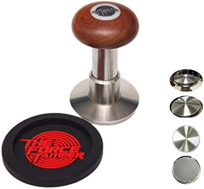 The Force Tamper Automatic Impact Coffee Tamper Adjustable Const Pressure and Autoleveling Tri-Distribut Set New (Mush, 58.5mm)