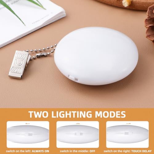 Image of Mikikit 4-Pack Led Purse Lights with Automatic Touch Sensor Clip-on Handbag and Backpack Lamp for Easy Item Finding in Dark Bags