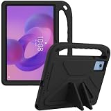 YRH Funda para Lenovo Idea Tab 11 Pulgadas 2025, Funda Infantil con Asa Soporte Antigolpes (Negro)