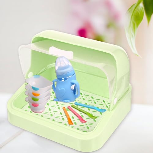 Boîte de rangement pour biberons étui pratique pour couverts et accessoires bébé