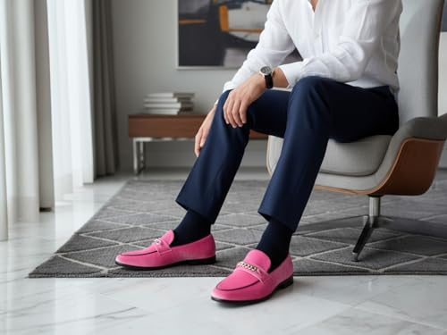 Image of Men's Vintage Velvet Designer Classic Dress Tuxedo Smoking Slipper Loafer Slip On Shoes Arthur-02