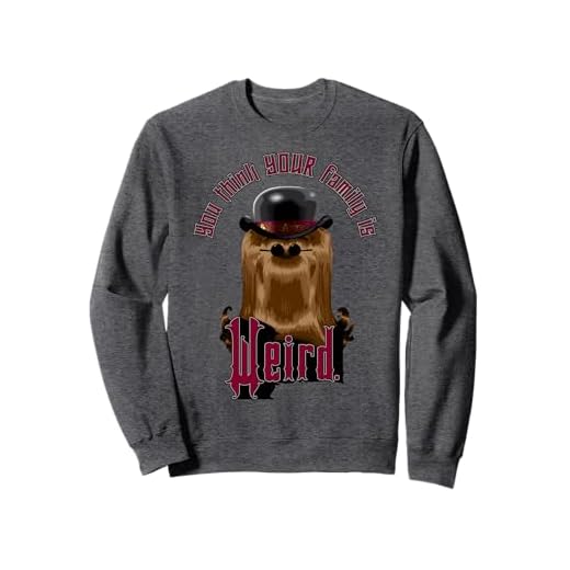 El primo de la familia Addams: ¿Crees que tu familia es rara? Sudadera