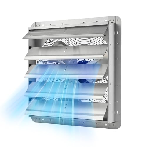 VEVOR 20 Wall-Mount Exhaust Fan 3000 CFM