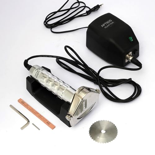 KHZKHC Electric Gyro Cutter, Professional Shawarma Doner Kebab Knife, Stainless Steel Commercial Meat Cutter Machine, Kebab Slicer Sliced Meat Gyros Cutter, for Restaurant Home Outdoor - Image 5