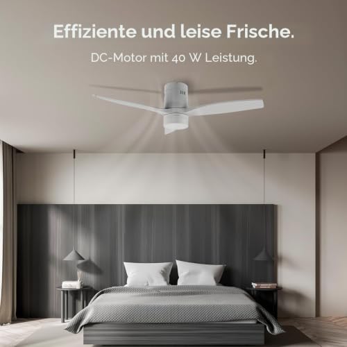Cecotec Deckenventilator Aero 5600 Classic White, 132 cm – Ansicht 4