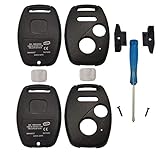 BINOWEN Replacement for 2+1 Buttons Keyless Entry Remote Key Fob Shell Fit for Honda 2010-2011...