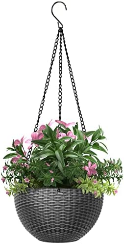Pot Suspendu En Plastique Pour Orchidées Et Petites Plantes - Lot De 1 - Design économique Pour Intérieur Ou Balcon