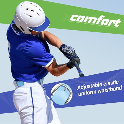 Image of Hercicy 12 Pcs Baseball Belts Softball Belts Bulk for Adult and Youth Adjustable