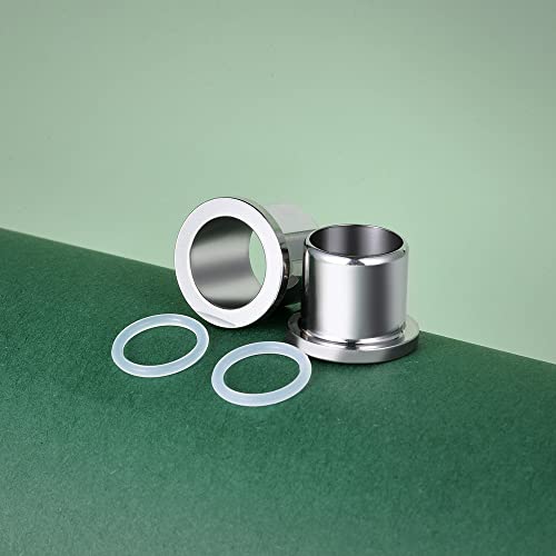 TBOSEN Precise Dimensions Set Stainless Steel O-Ring Ear Plugs Tunnels Gauges Stretcher Piercings Kit3