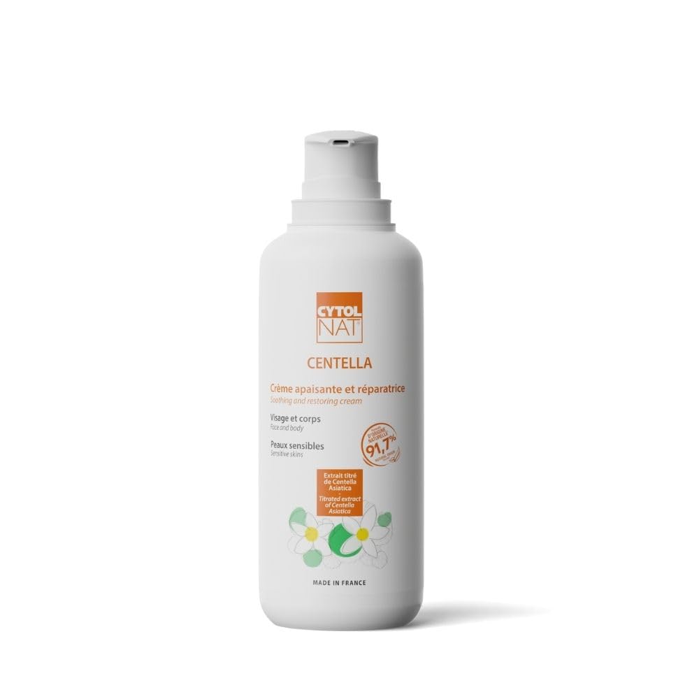 CYTOLNAT, Centella Soothing and Repairing Cream, Moisturizes, Repairs, Soothes, Reduces Redness and Irritation