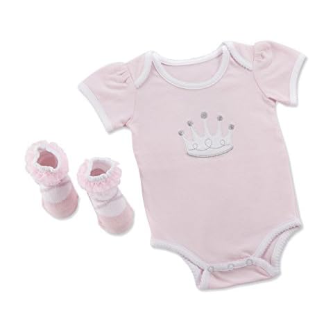 Baby Aspen Little Princess Bodysuit and Sock Gift Set Cover