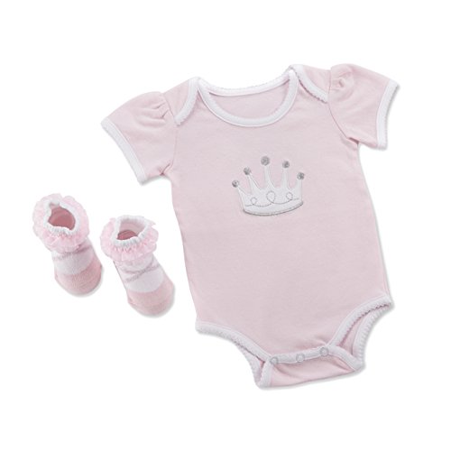 Baby Aspen Little Princess Bodysuit and Sock Gift Set