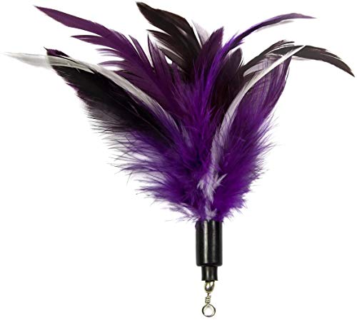 Cat Stick Feather Refill é adequado para brincar com gatinhos. Inclui 6 penas de reposição e 1 cauda