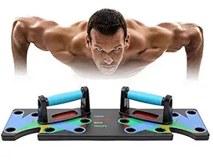 HaRvic Push Up Board System 9 in 1 Body Building Exercise Tools Workout Push Up Stands, Push Up Workout Board Training System for Men Women