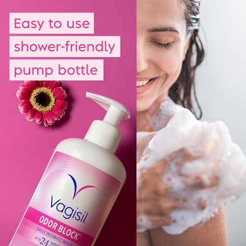 image for Vagisil Feminine Wash for Intimate Area Hygiene, Odor Block, Gynecolog
